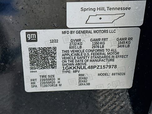 Used 2023 GMC Acadia SLT w/ Elevation Edition image 12