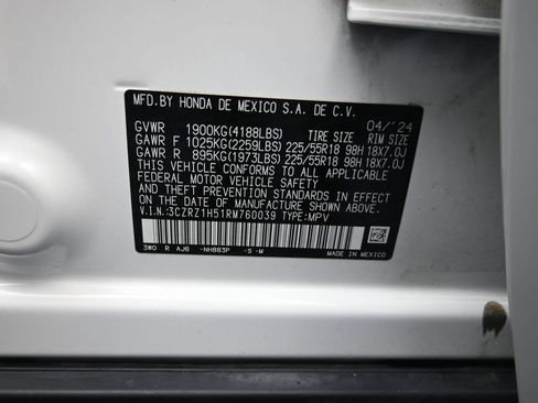 Used 2024 Honda HR-V Sport image 8