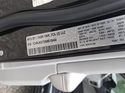 Used 2022 Jeep Grand Cherokee L Overland w/ Luxury Tech Group IV image 39