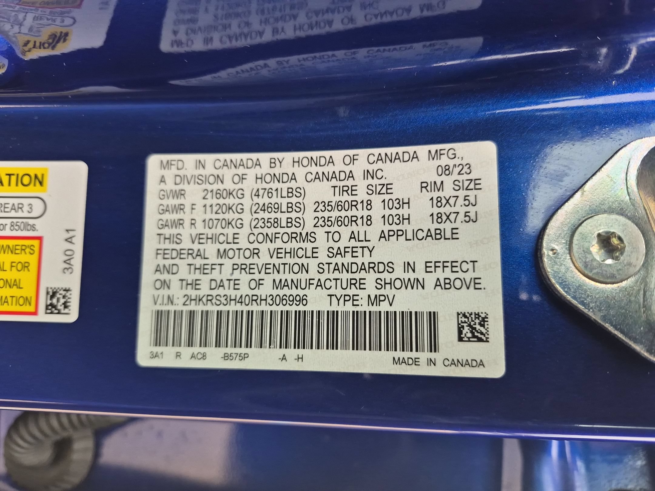 Certified 2024 Honda CR-V EX image 35