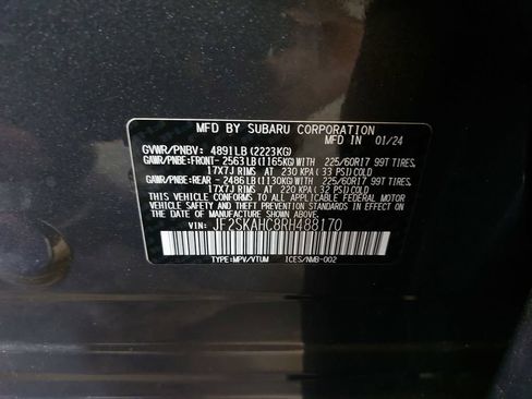 Certified 2024 Subaru Forester Wilderness AWD/4WD image 34