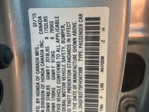 Used 2015 Honda Civic SE image 39