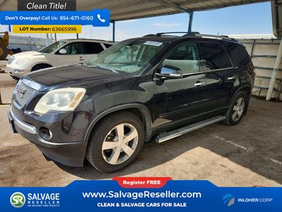 Used 2012 GMC Acadia SLT w/ LPO, 'HIT The Road' Package