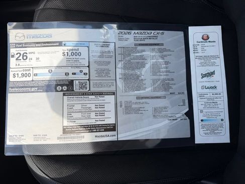 New 2026 MAZDA CX-5 Preferred AWD/4WD image 33