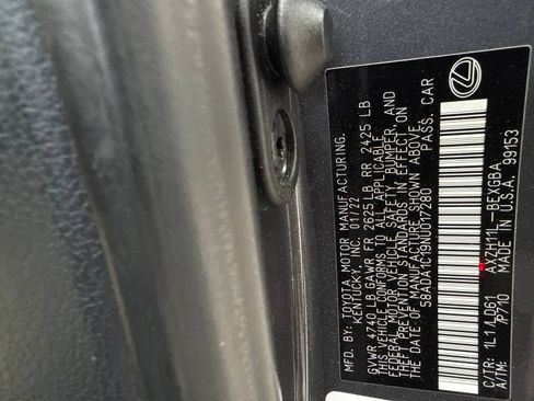 Used 2022 Lexus ES 300h w/ Premium Package FWD image 54