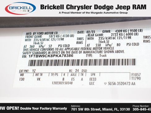 Used 2023 Ford E-Transit Medium Roof image 31