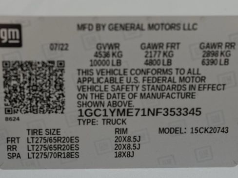 Used 2022 Chevrolet Silverado 2500 Custom w/ Custom Value Package AWD/4WD image 37