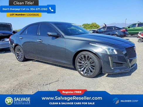 Used 2017 Cadillac CTS Luxury w/ Carbon Black Package RWD image 5