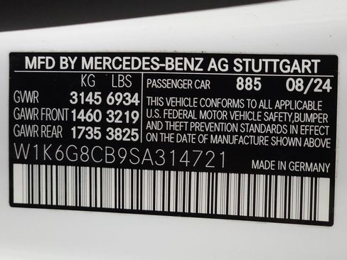 Certified 2025 Mercedes-Benz S 63 AMG S image 41