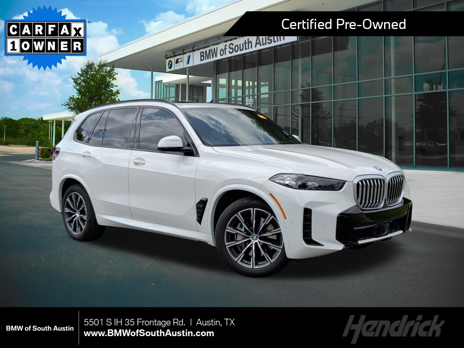 Certified 2024 BMW X5 xDrive50e w/ M Sport Package AWD/4WD image 1