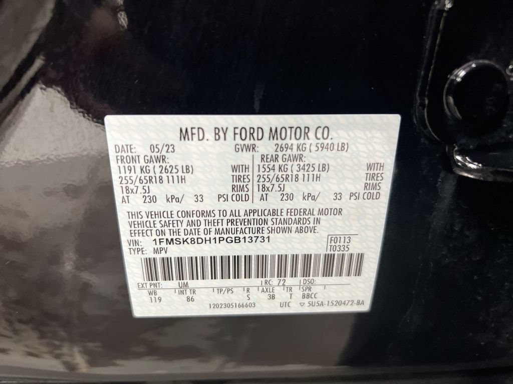 Used 2023 Ford Explorer XLT AWD/4WD image 28