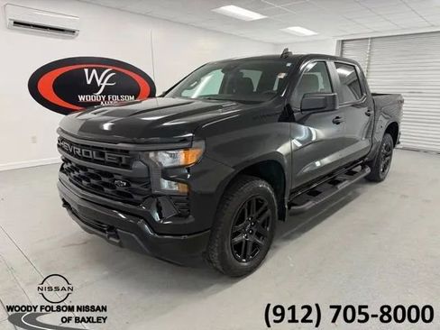 Used 2024 Chevrolet Silverado 1500 Custom w/ Turbomax Blackout Package image 1