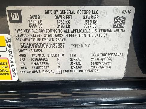 Used 2017 Buick Enclave Leather w/ Enclave Sport Touring Edition AWD/4WD image 55