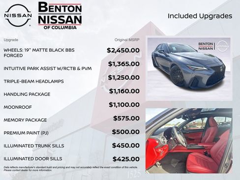 Used 2023 Lexus IS 350 F Sport w/ Handling Package image 6