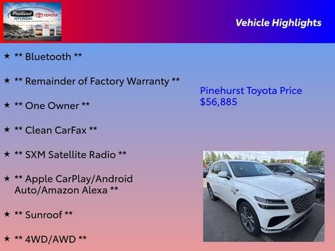 Used 2026 Genesis GV80 2.5T Select AWD/4WD image 14