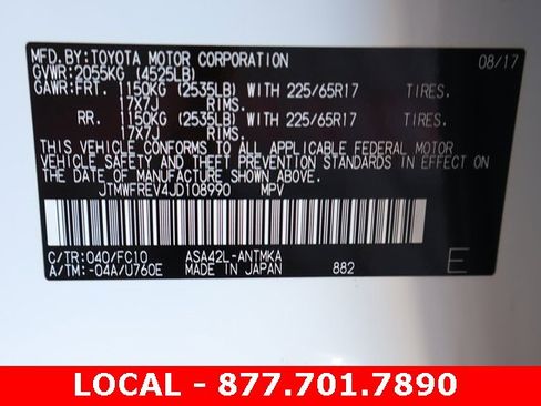 Used 2018 Toyota RAV4 XLE image 29