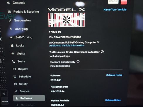 Used 2022 Tesla Model X Plaid AWD/4WD image 7
