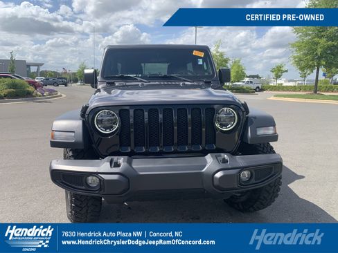 Certified 2021 Jeep Wrangler Unlimited Sport image 1