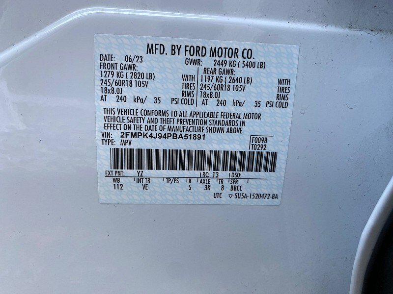 Used 2023 Ford Edge SEL w/ Convenience Package AWD/4WD image 64