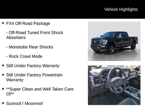 Used 2023 Ford F150 Lariat w/ Equipment Group 502A High image 16