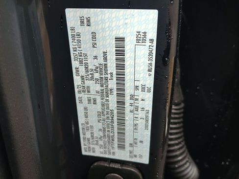 New 2025 Ford F150 Lariat w/ Equipment Group 501A Mid image 25