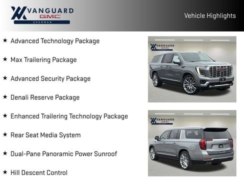 New 2026 GMC Yukon XL Denali w/ Denali Reserve Package AWD/4WD image 10