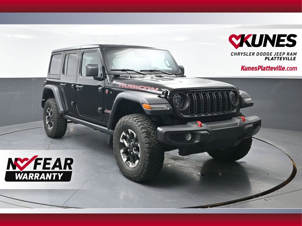 Used 2025 Jeep Wrangler Unlimited Rubicon AWD/4WD image 1