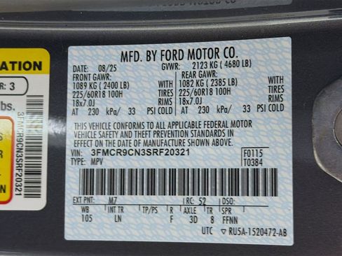 New 2025 Ford Bronco Sport Outer Banks w/ Outer Banks Tech Package+ image 33