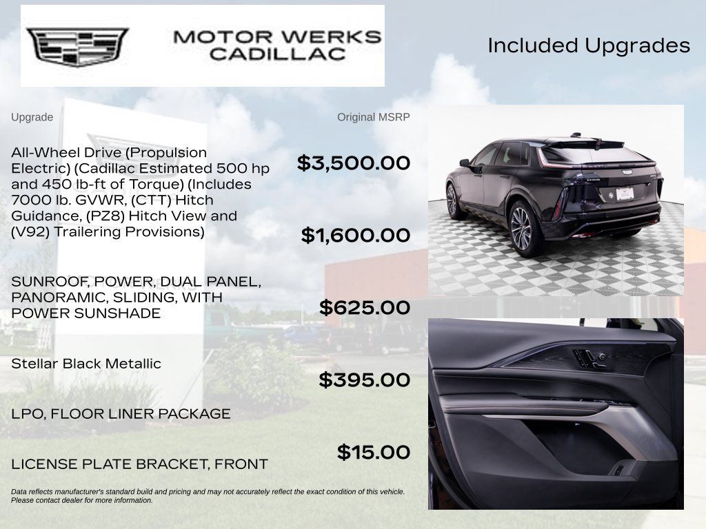 Used 2024 Cadillac Lyriq Sport w/ LPO, Floor Liner Package AWD/4WD image 4