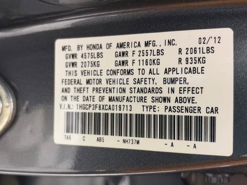 Used 2012 Honda Accord EX-L image 9