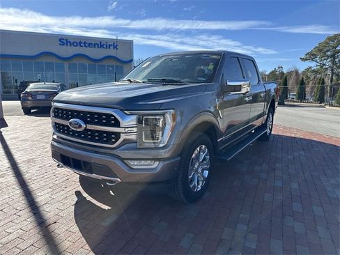 Used 2021 Ford F150 Platinum w/ Equipment Group 701A High image 1