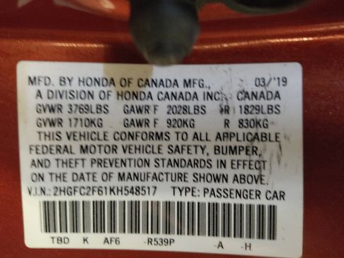 Used 2019 Honda Civic LX image 33