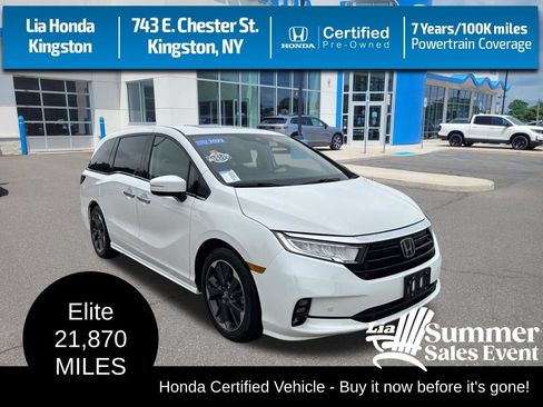Certified 2023 Honda Odyssey Elite image 1