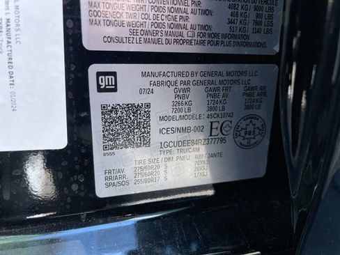 Used 2024 Chevrolet Silverado 1500 RST w/ Convenience Package II AWD/4WD image 34