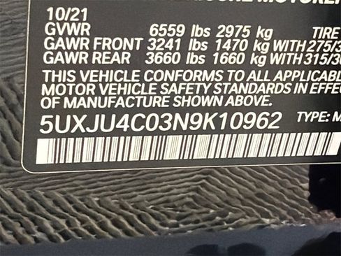 Used 2022 BMW X5 M50i image 34