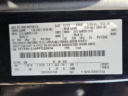 Used 2023 Ford F150 XL w/ STX Black Appearance Package AWD/4WD image 25