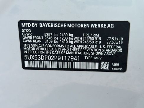 Used 2023 BMW X3 xDrive30i w/ Premium Package AWD/4WD image 25