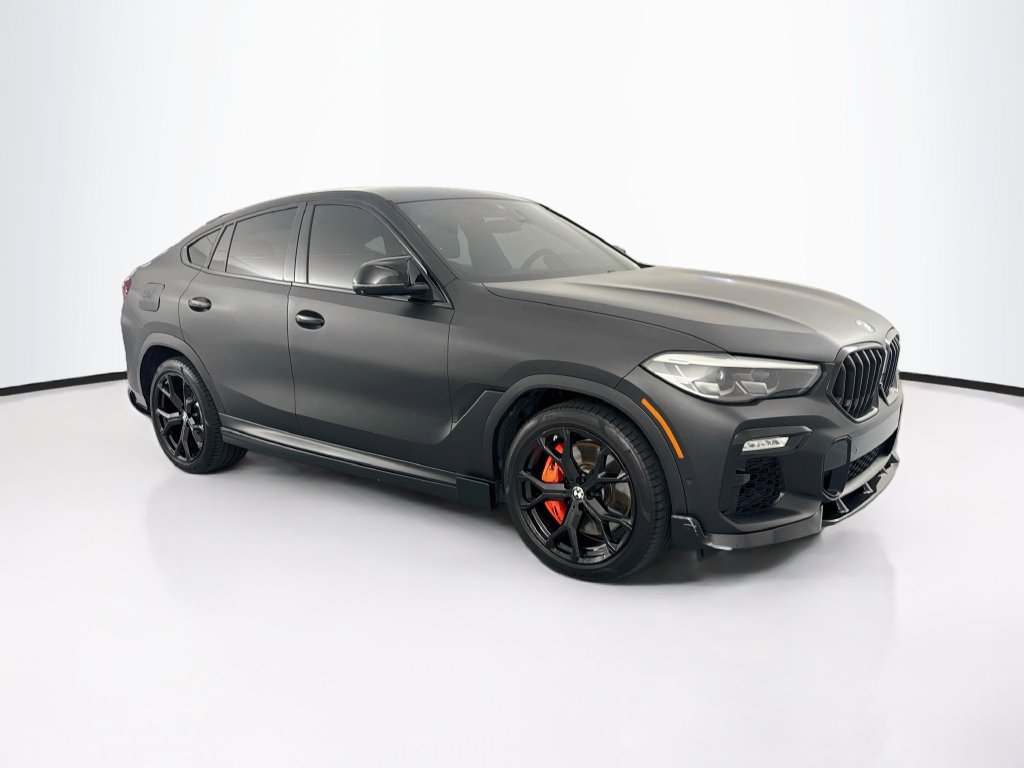 Used 2020 BMW X6 M50i w/ Premium Package AWD/4WD image 3