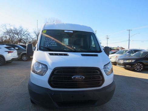 Used 2018 Ford Transit 350 350 Van Med. Roof w/Sliding Pa image 2