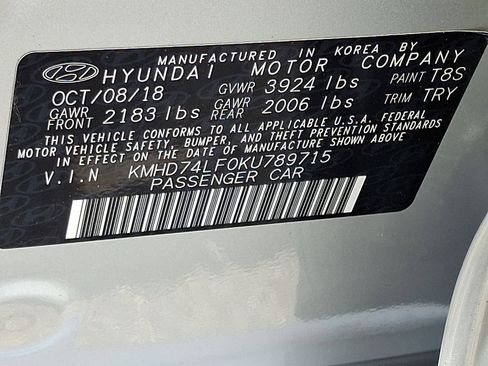 Used 2019 Hyundai Elantra SE w/ Cargo Package FWD image 26
