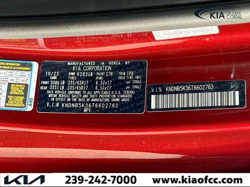 New 2026 Kia Carnival image 42