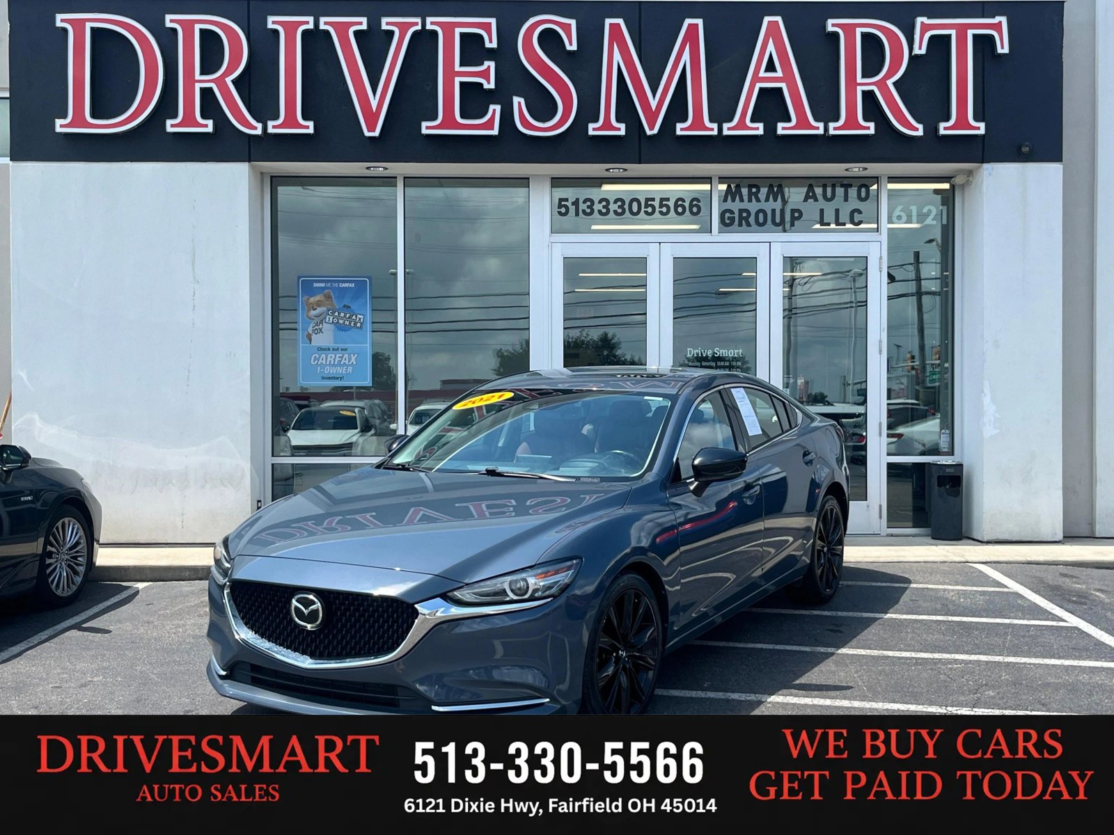 Used 2021 MAZDA MAZDA6 Carbon Edition FWD image 1