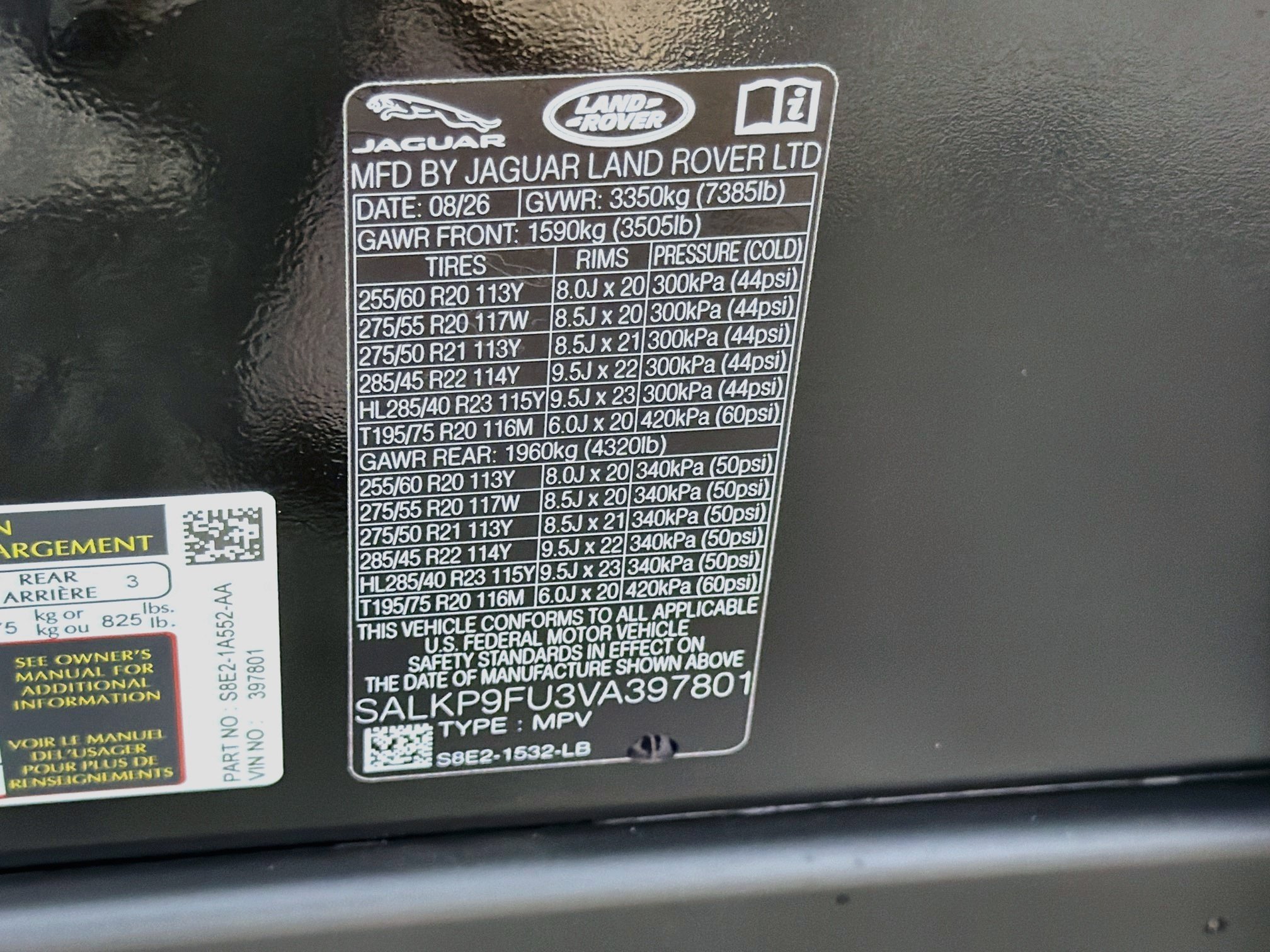 New 2027 Land Rover Range Rover SE AWD/4WD image 44