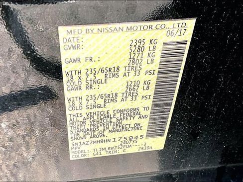 Used 2017 Nissan Murano SL image 36