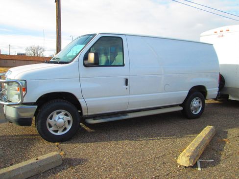 Used 2012 Ford E-350 and Econoline 350 Extended Super Duty w/ Commercial Cargo Van Pkg image 3