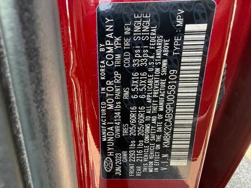 Used 2023 Hyundai Kona SE w/ Cargo Package AWD/4WD image 35