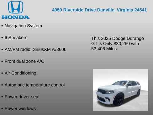 Used 2025 Dodge Durango GT AWD/4WD image 7