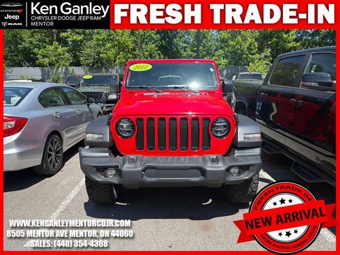 Used 2022 Jeep Wrangler Unlimited Sport AWD/4WD image 2
