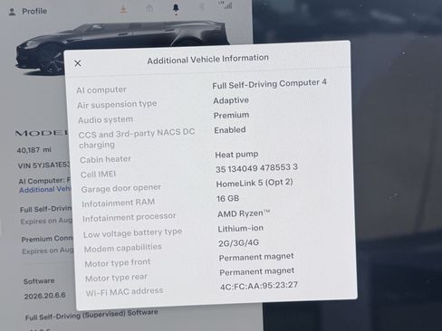 Used 2023 Tesla Model S Standard Range AWD/4WD image 75