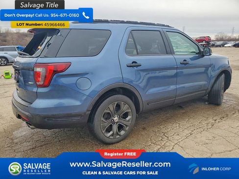 Used 2018 Ford Explorer Sport w/ Equipment Group 401A image 4